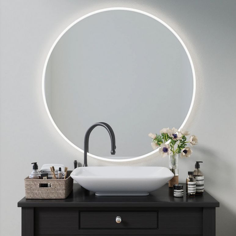Pleine Lumière Round LED Mirror (120 cm)