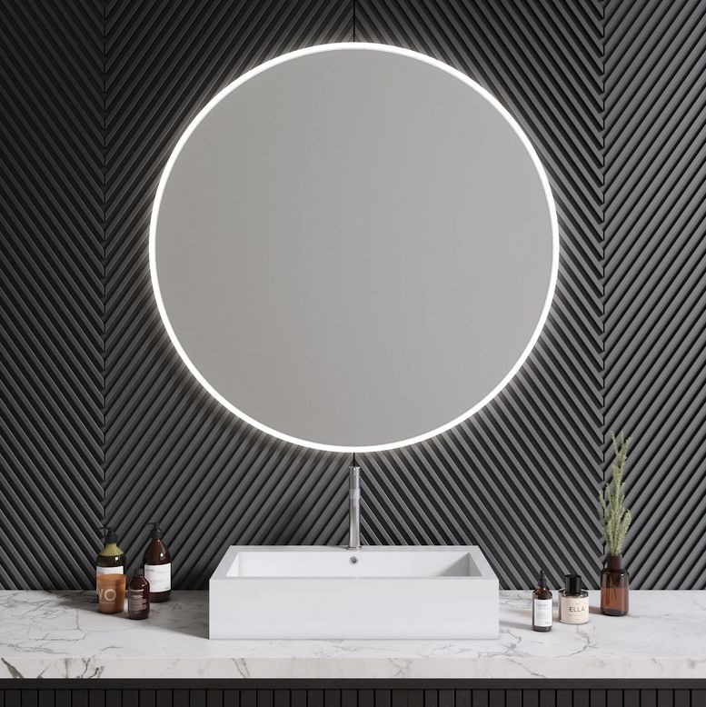 Pleine Lumière Round LED Mirror (100 cm)