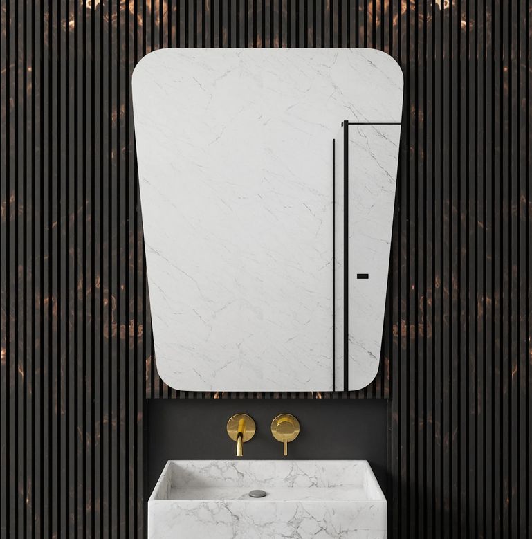 Retro wall mirror (80x100cm)