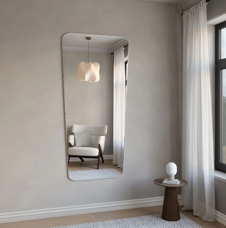 Retro Style Full Length Mirror (98x183cm)