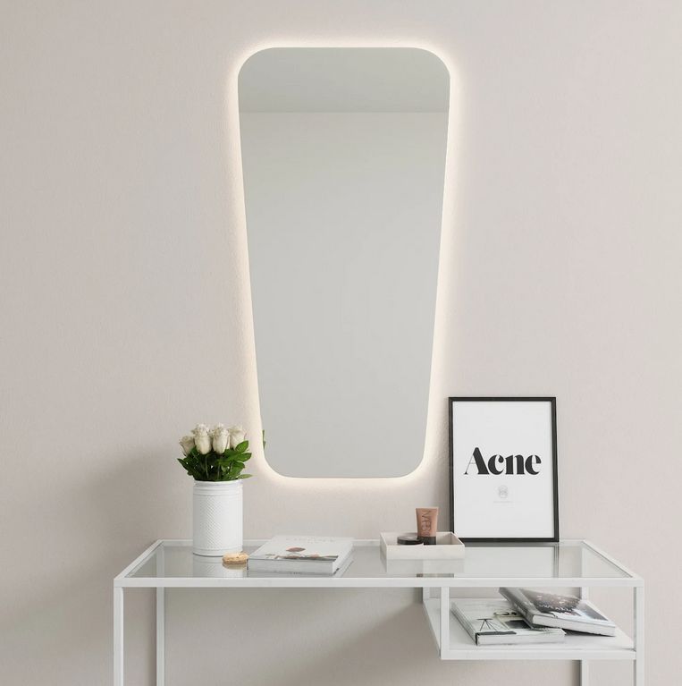 Retro Style LED Mirror (60x120cm)