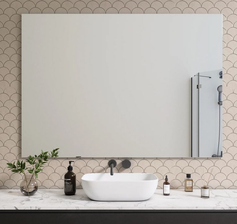 Rectangular Wall Mirror (100x120cm)