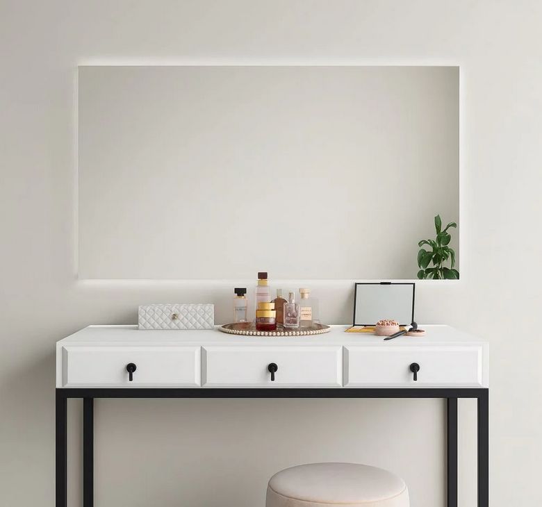 Rectangular LED Mirror (100x120 cm)