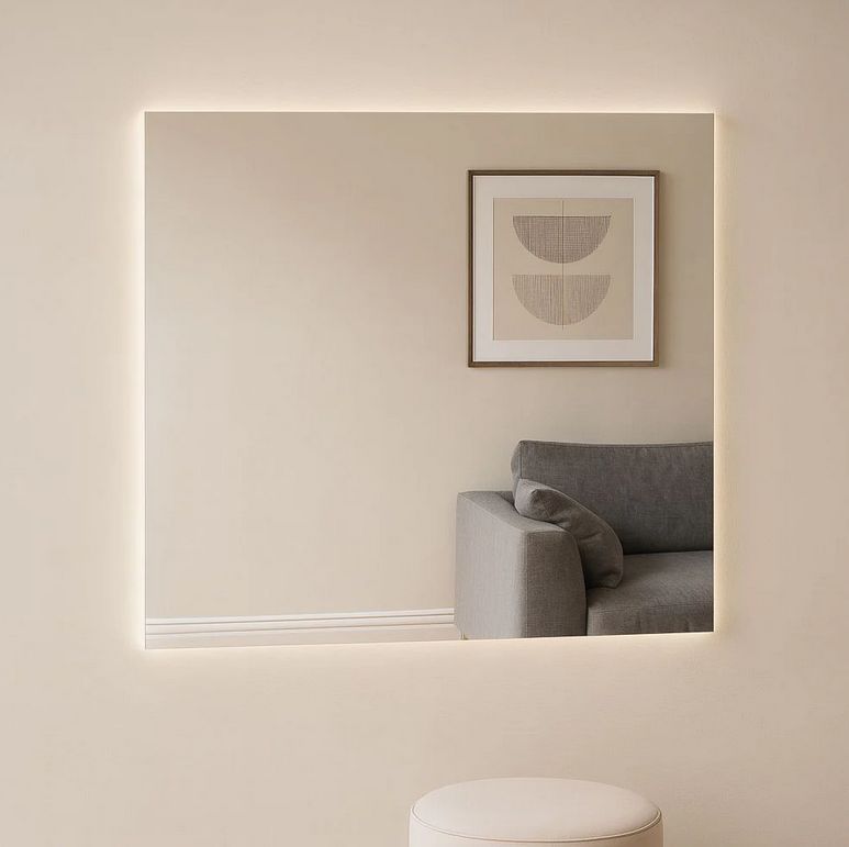 Rectangular LED Mirror (120x120 cm)