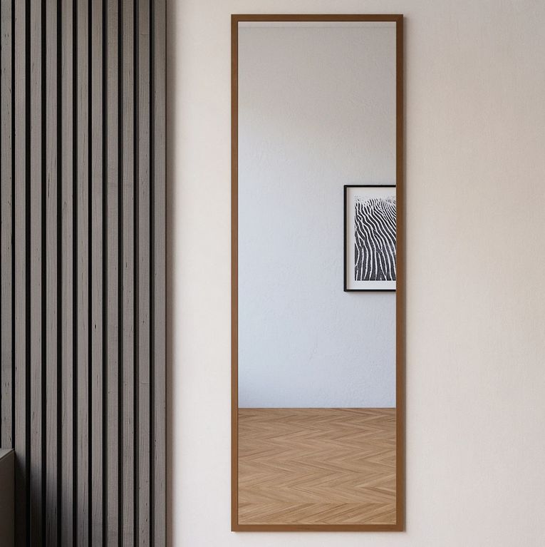 Full Length Mirror with Thermo-Treated Alder Frame (50x150cm)