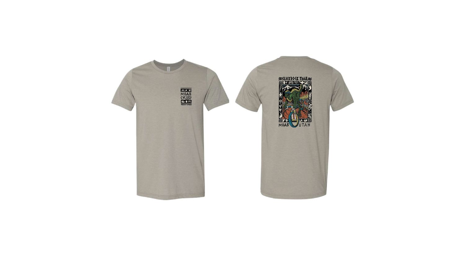 MC Slickrock Dino T-Shirt, Color: Stone, Size: S