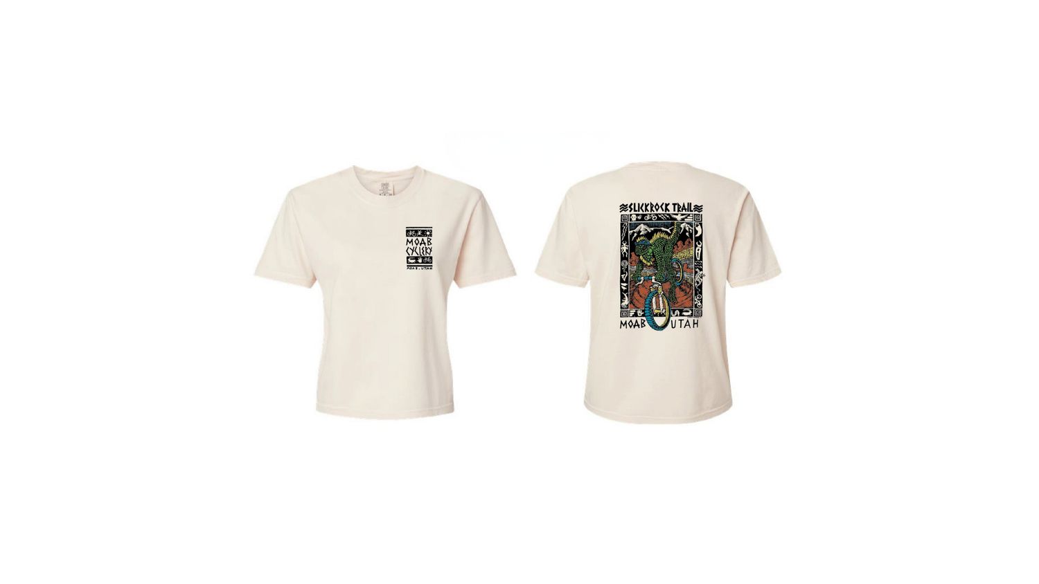 MC Slickrock Dino Boxy Women's T-Shirt
