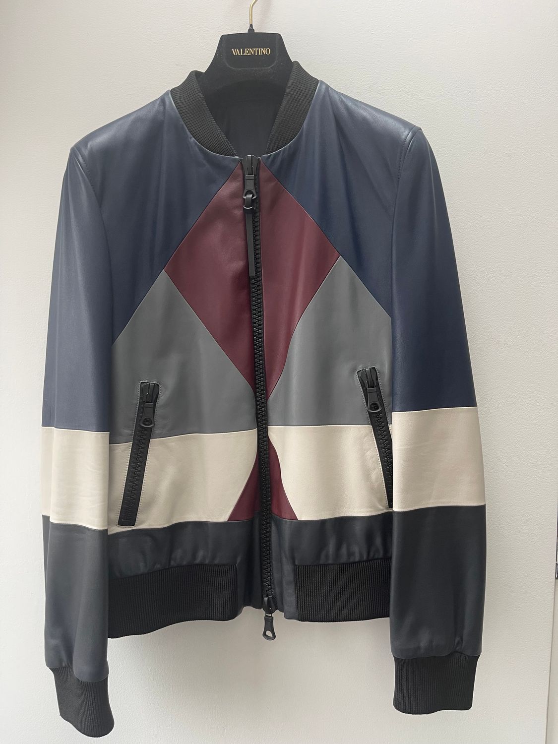 Kurtka skórzana Valentino