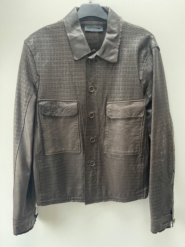 Kurtka skórzana Diesel Black Gold