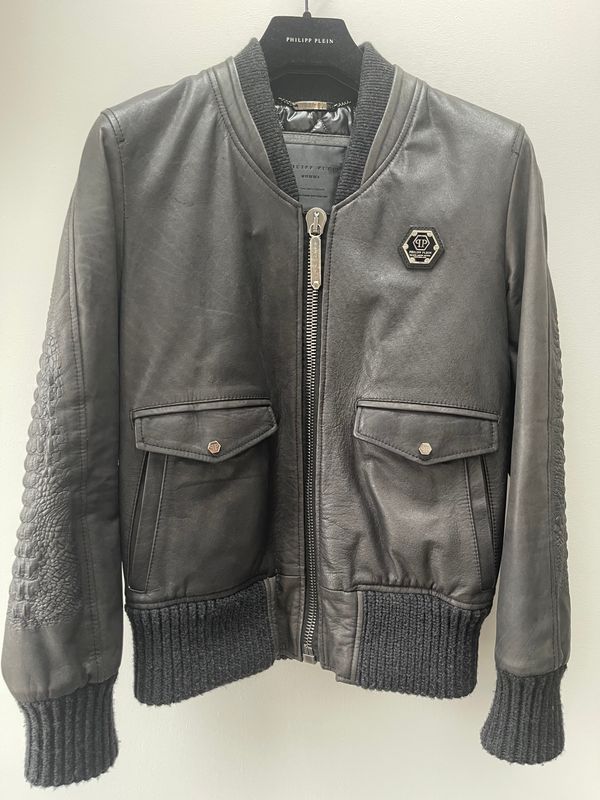 Kurtka skórzana Philipp Plein