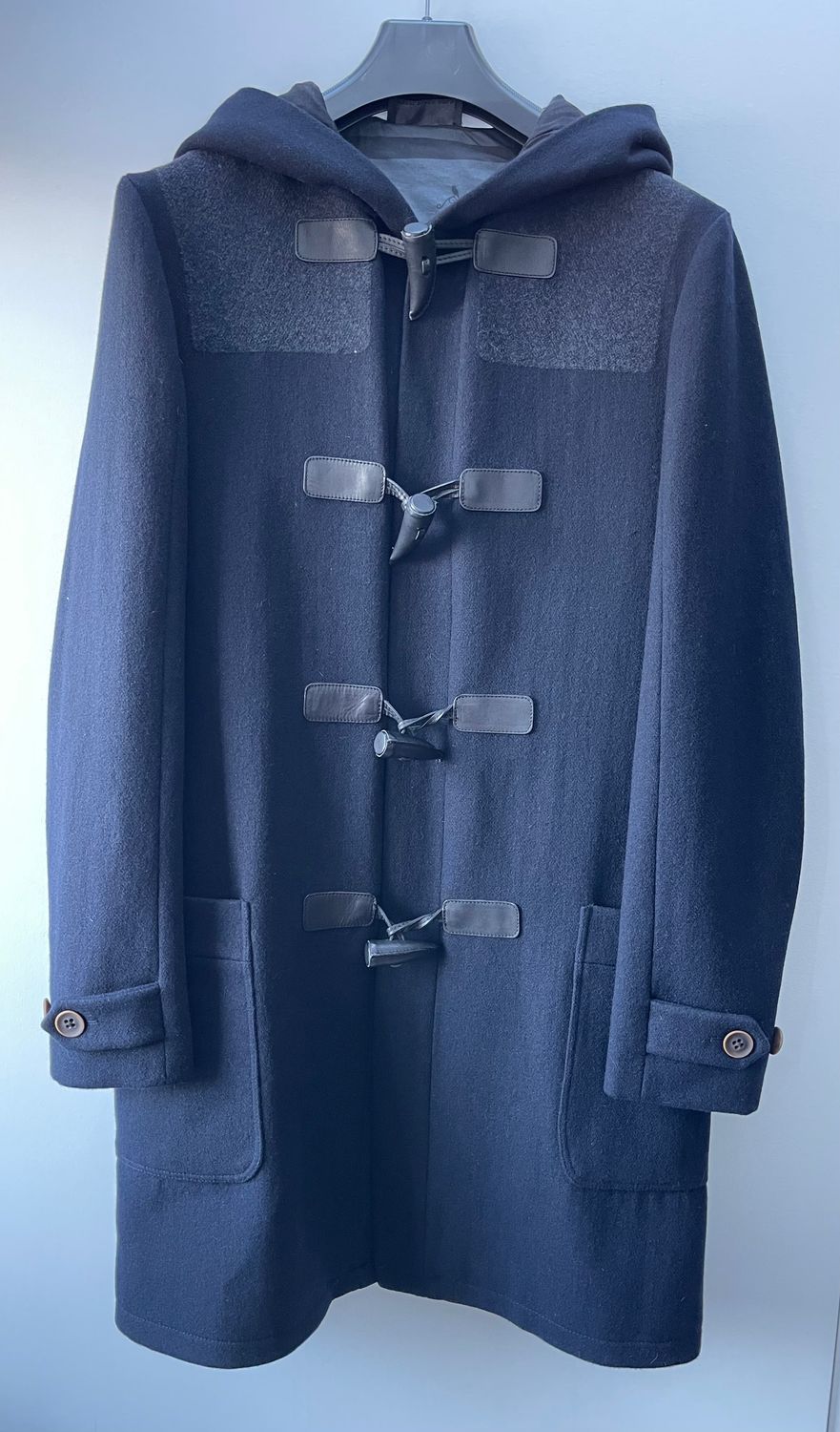 Płaszcz z kapturem Diesel Black Gold