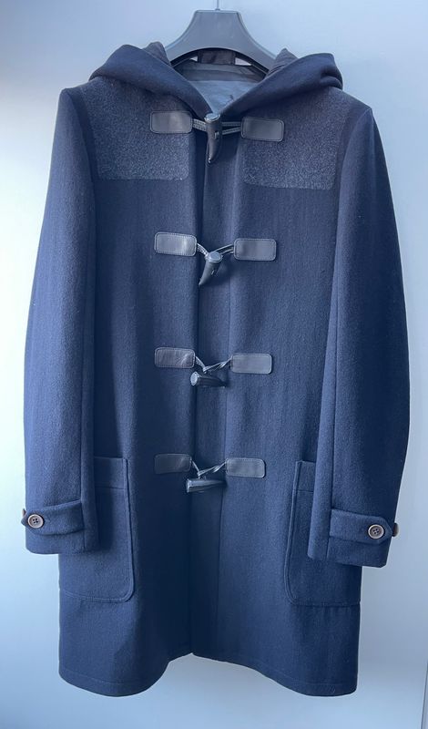 Płaszcz z kapturem Diesel Black Gold