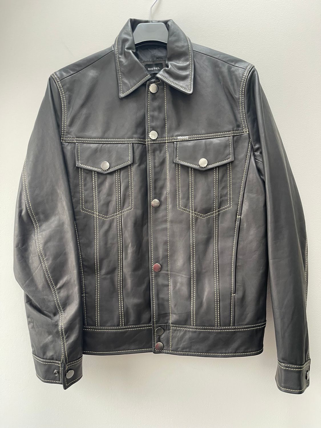Kurtka skórzana Diesel