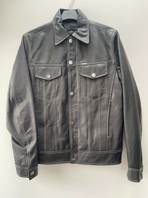 Kurtka skórzana Diesel