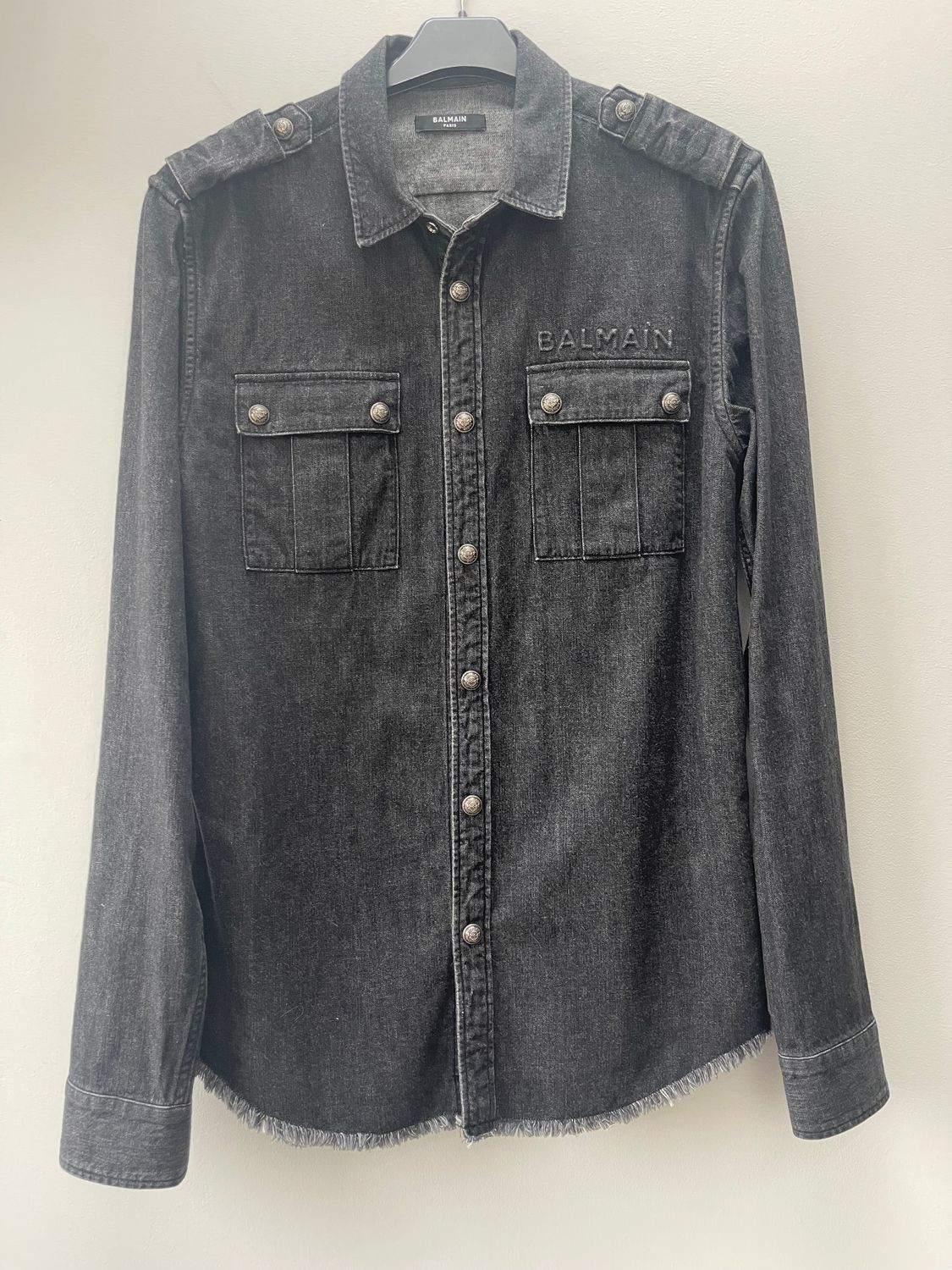 Koszula jeansowa Balmain