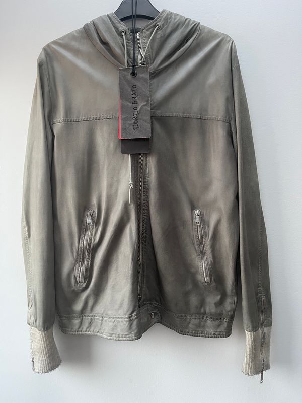 Kurtka skórzana Giorgio Brato