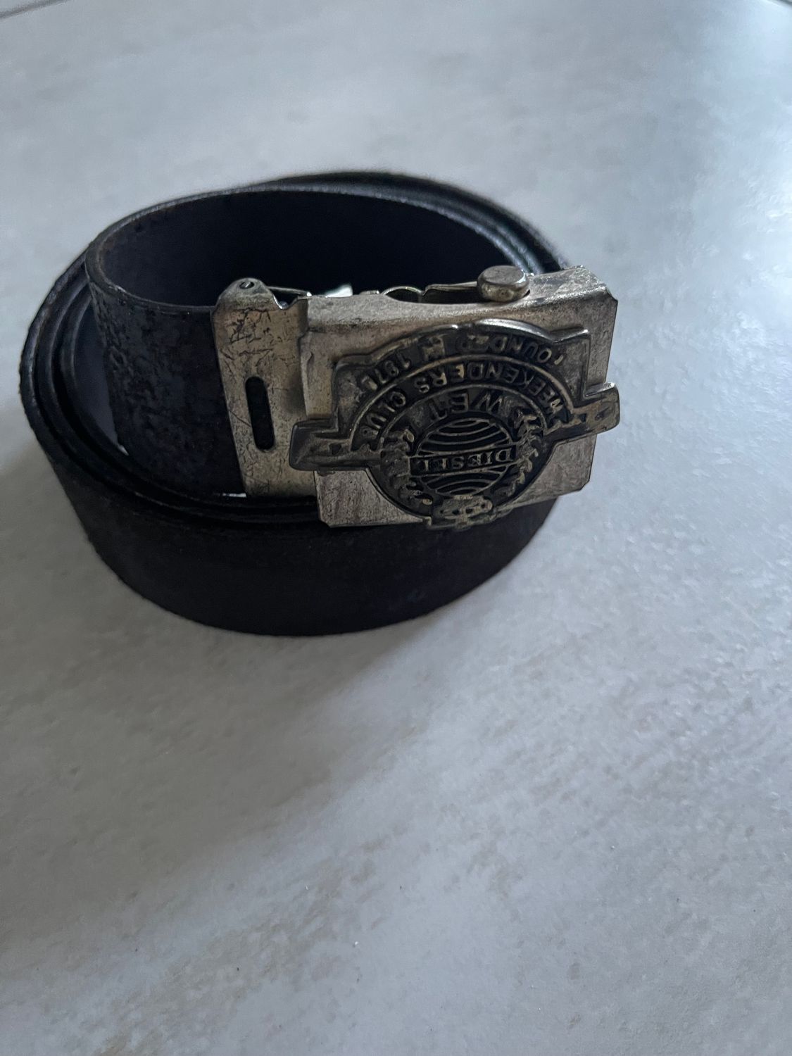 Pasek skórzany Diesel