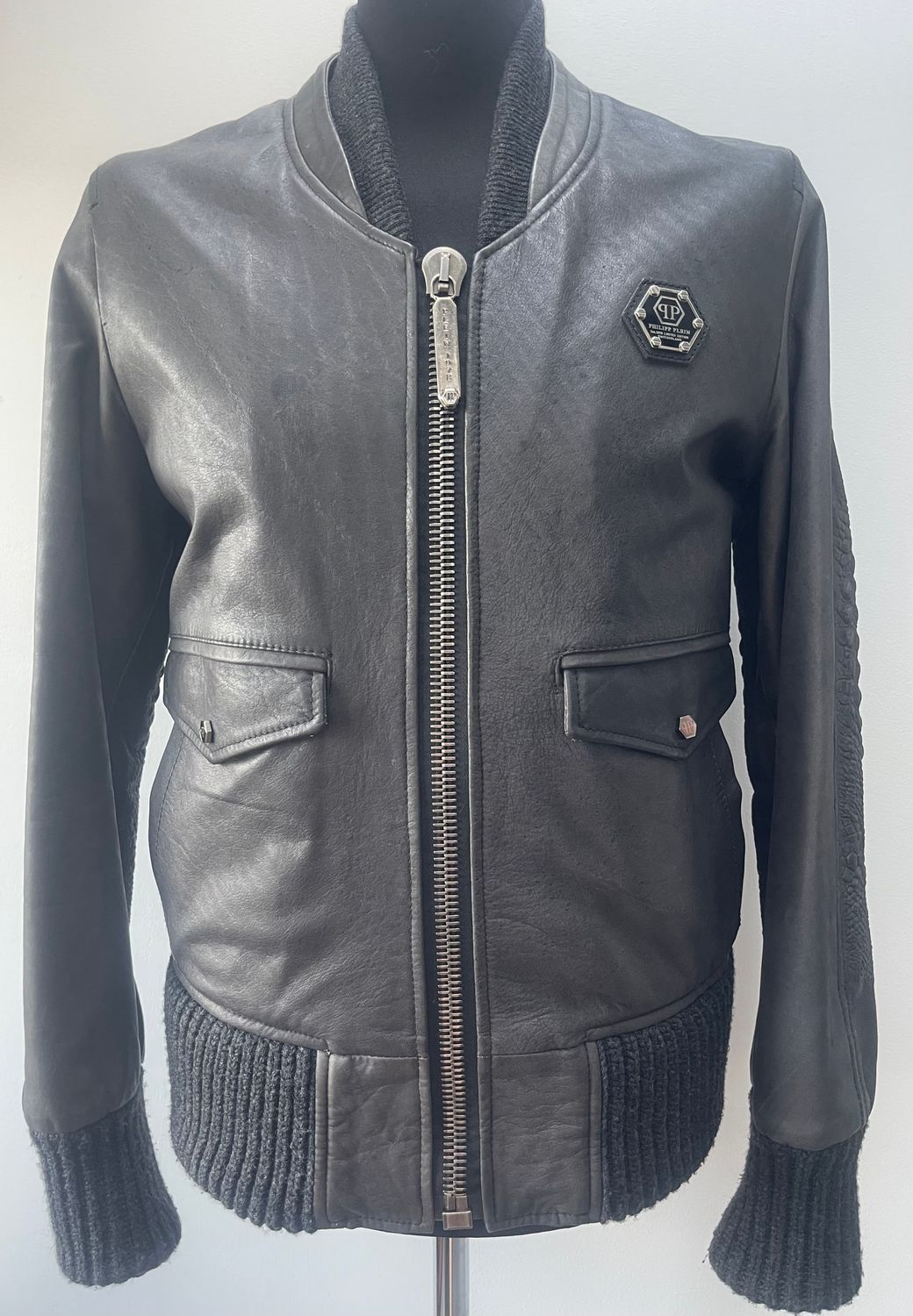 Kurtka skórzana Philipp Plein