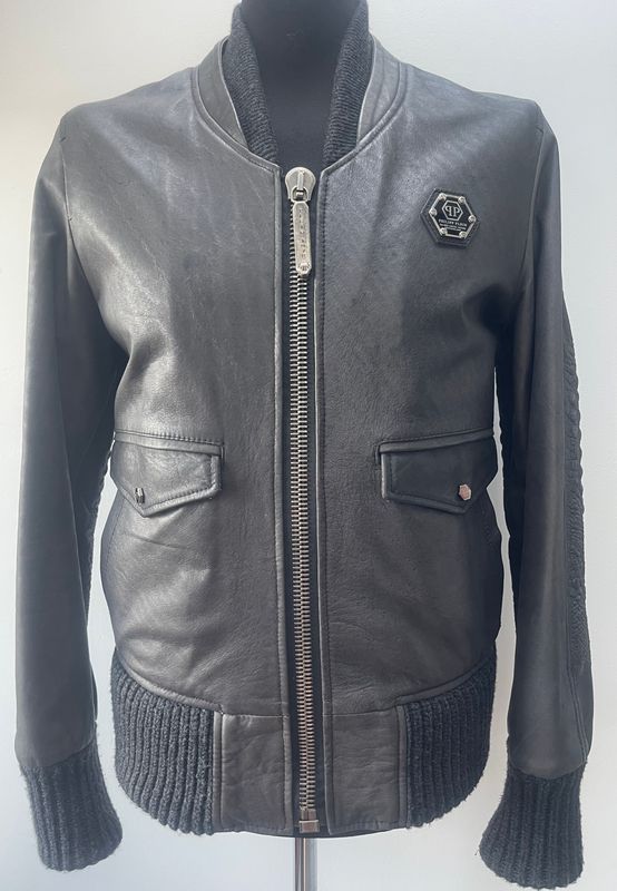 Kurtka skórzana Philipp Plein