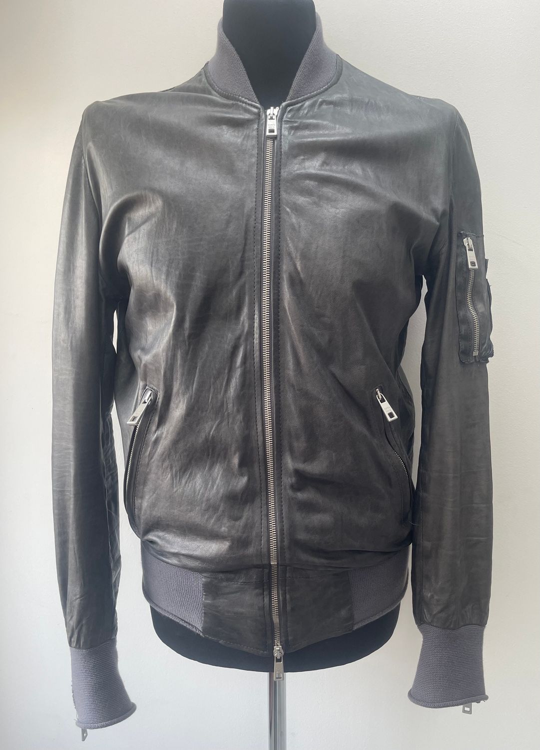 Kurtka skórzana Giorgio Brato