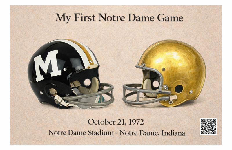 My First Notre Dame Game