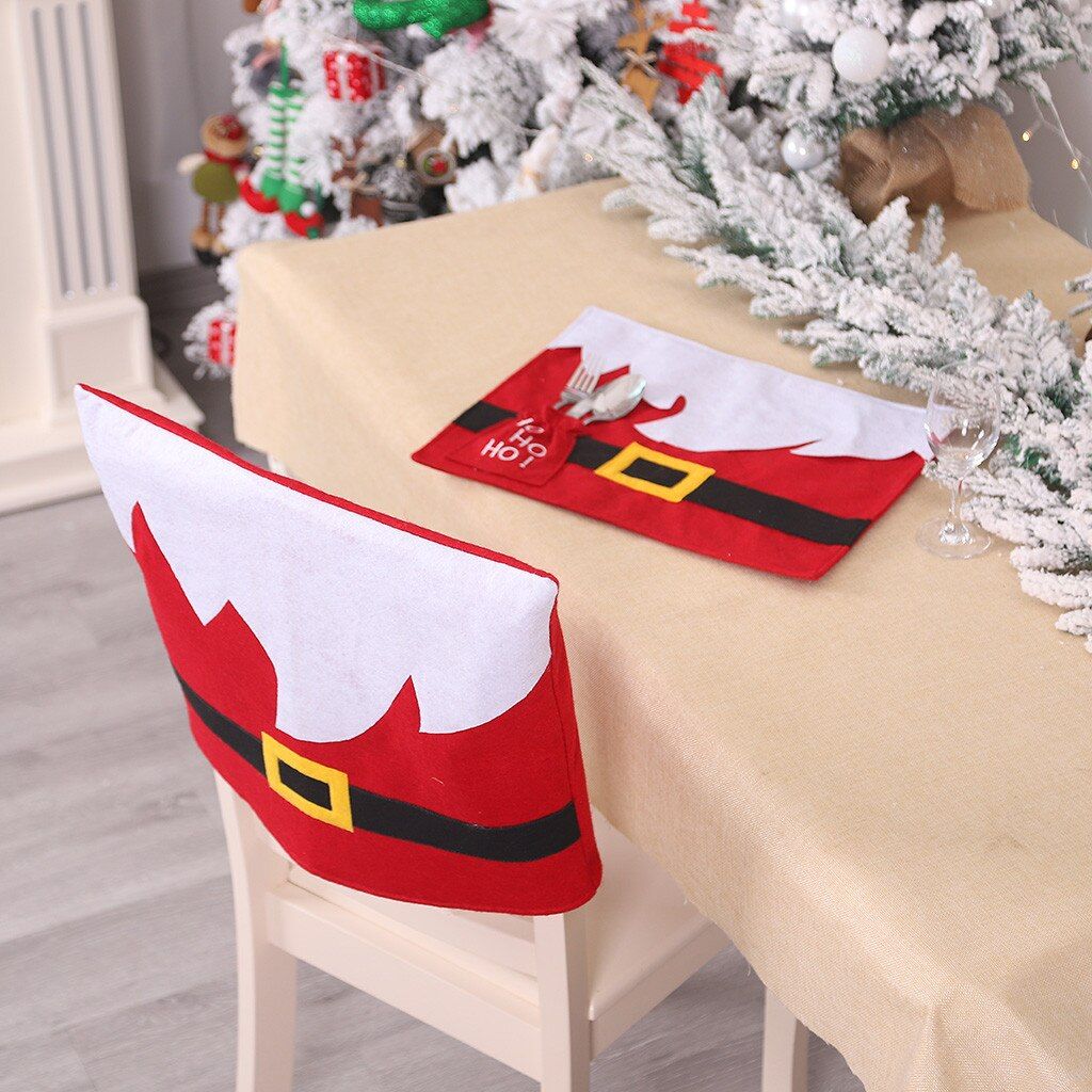 Podkładka pod talerz (mata filcowa) z kieszonką na sztućce MIKOŁAJ