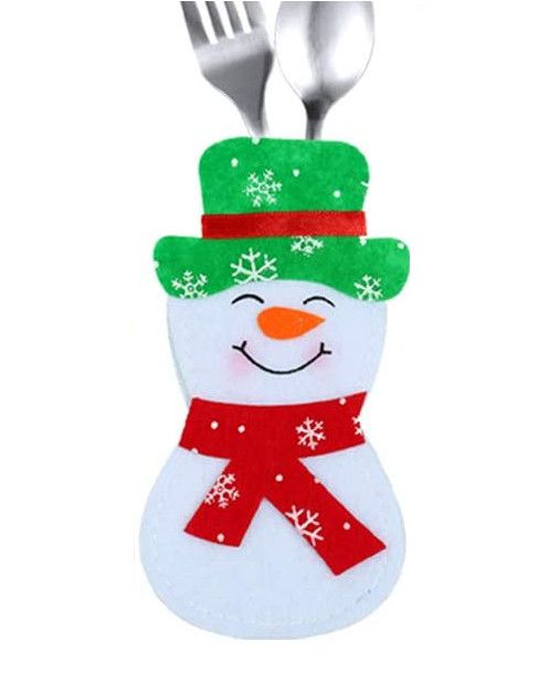 Pokrowiec świąteczny z filcu, na sztućce BAŁWAN