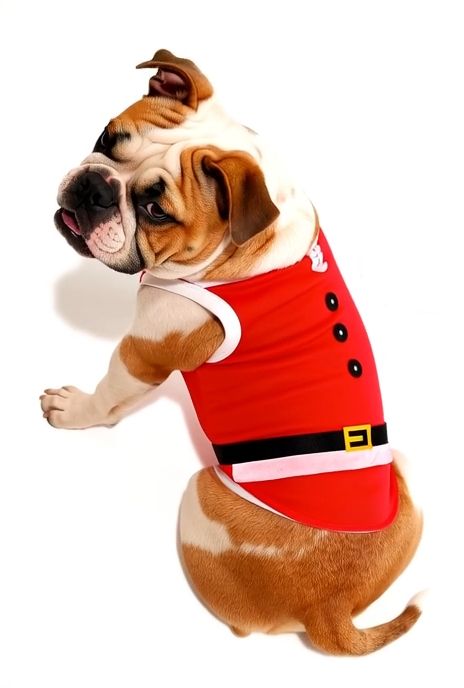 Świąteczne Ubranko Mikołaja dla Psa – Lekki i Wygodny Kubraczek  rozmiar  S Small 30 cm