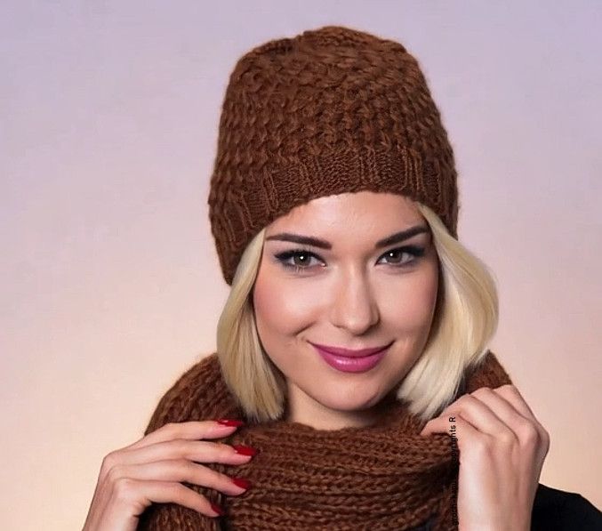 ​Klasyczna Czapka Zimowa – Uniwersalny Styl i Komfort Brąz - czekoladowy