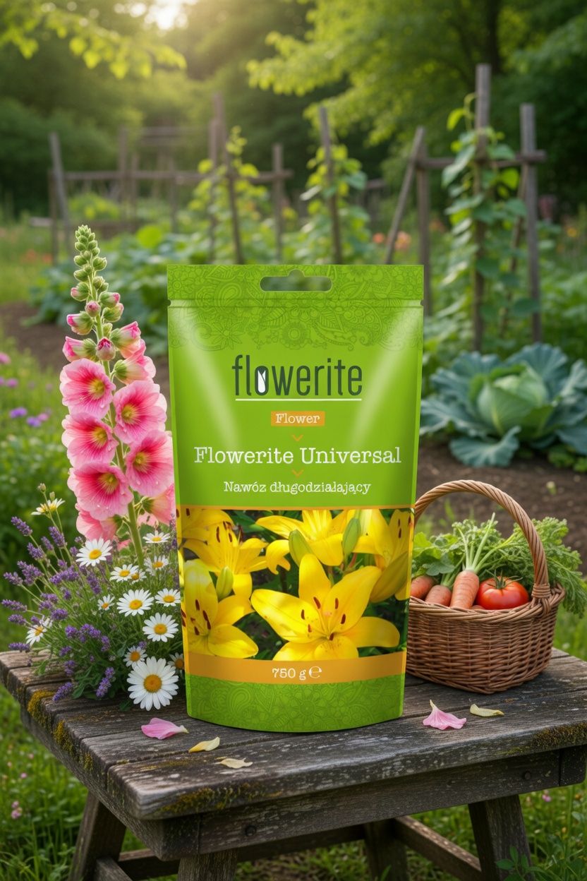 Rozpuszczalny Nawóz do Kwiatów i Warzyw – Flowerite 250 g KONCENTRAT