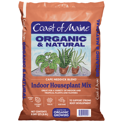 Coast of Maine Indoor Houseplant Mix soil 8 dry qts.