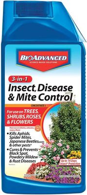 BioAdvanced 3-in-1 Insect, Disease &amp; Mite Control