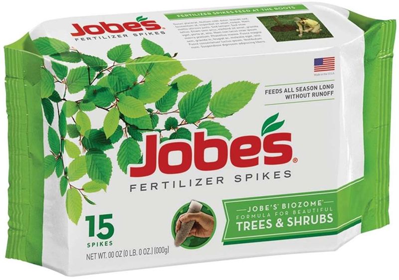 Jobes fertilizer spikes Tree/shrubs