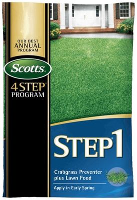 Scotts Step 1 Crabgrass Preventer/Lawn food 13.35 lbs
