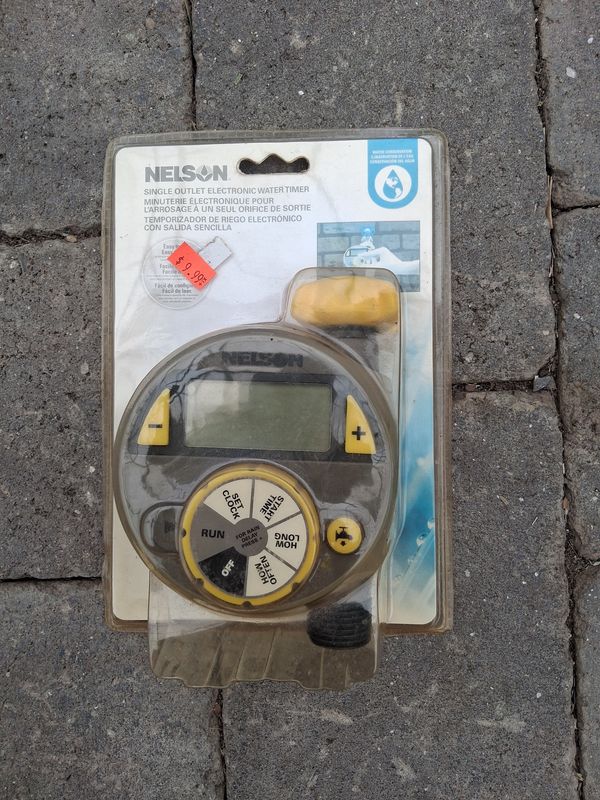 Single Outlet Electronic Water Timer