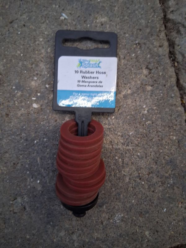 10 Rubber Hose Washers