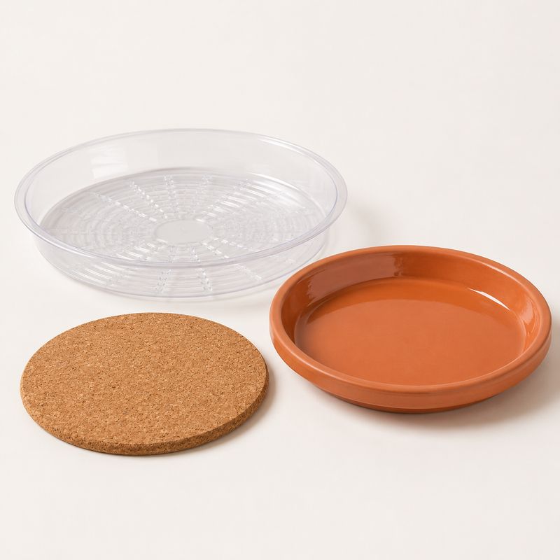 Saucers, Trays &amp; Surface Protectors