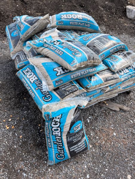 Bagged Sand, Type: Garden Rock