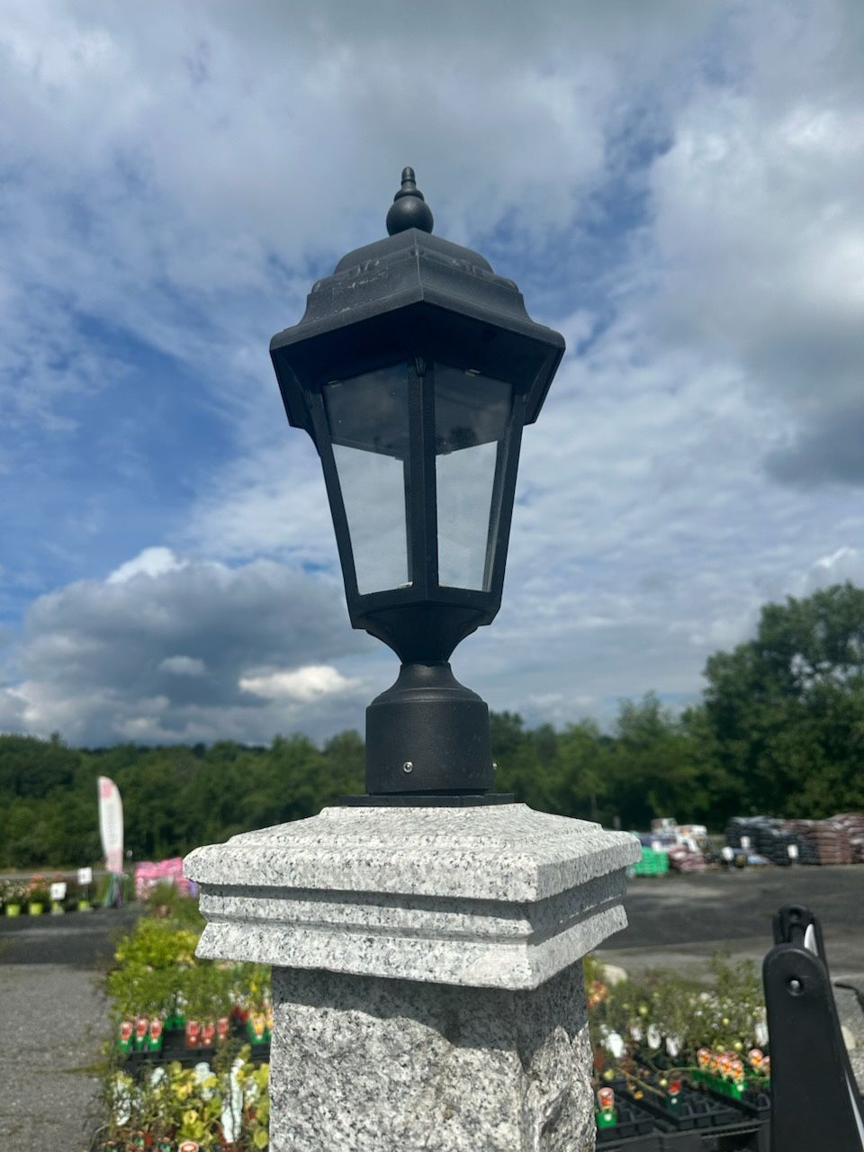 Granite Lamp Post Lantern