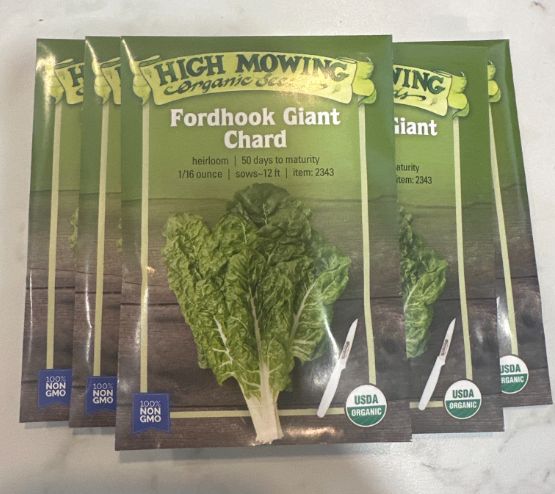 Chards, Variety: Fordhook Giant Chard