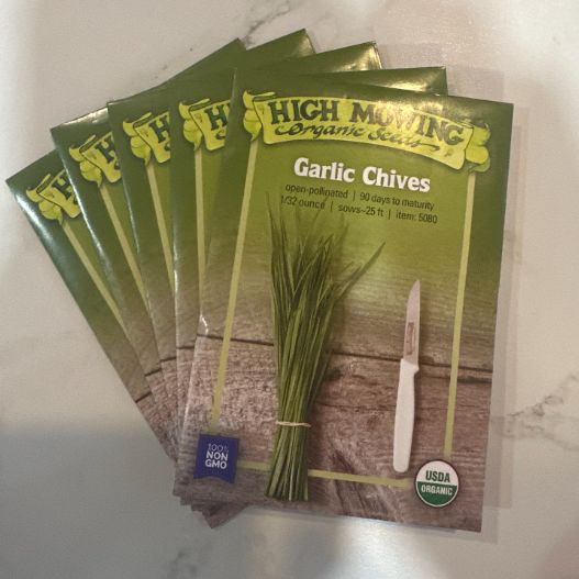 Chives, Variety: Garlic Chives