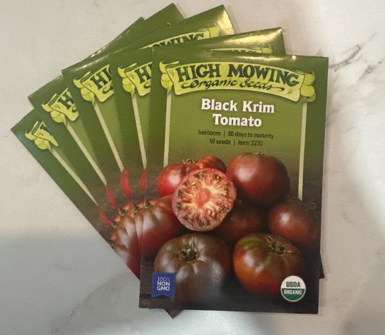 Tomatoes, Variety: Black Krim Tomato