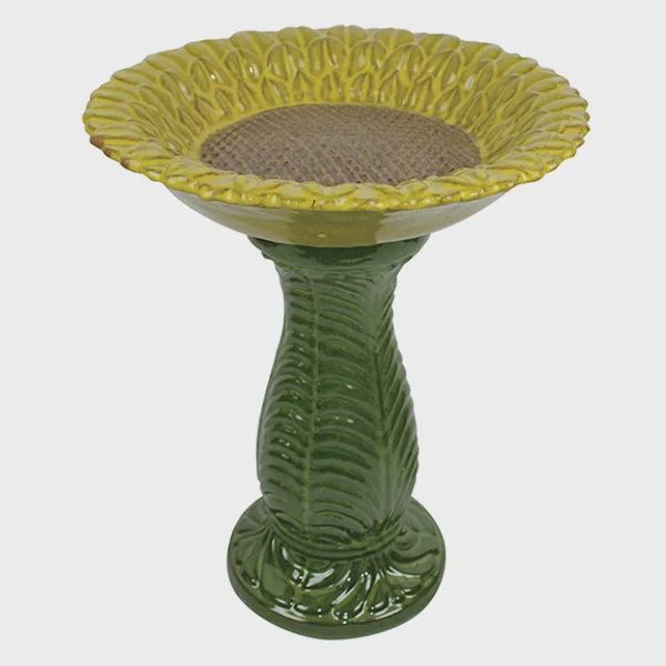 Birdbath Sunflower