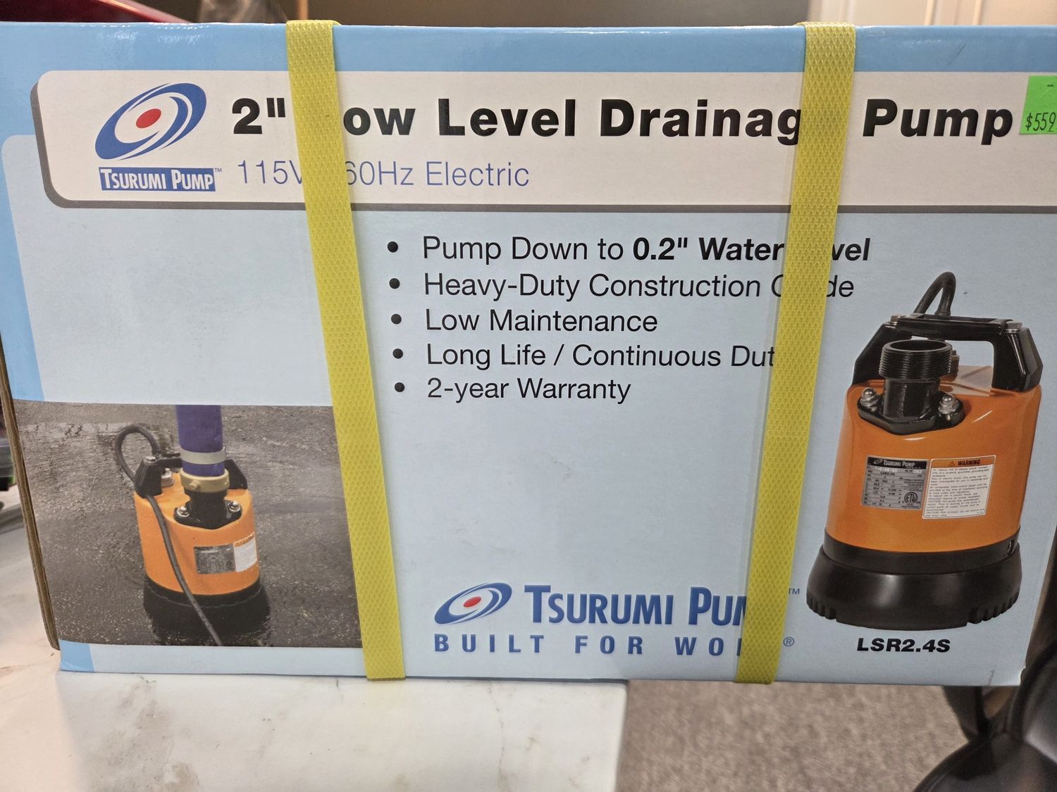 2" Low Level Drainage Pump