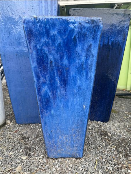 Tall Tapered Square Pots