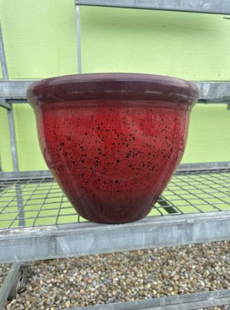 Plastic Pots - Outdoor, Type: Red Speckled