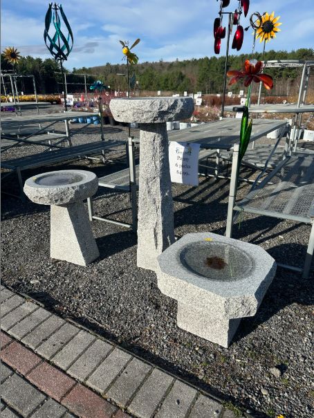 Granite Bird Baths
