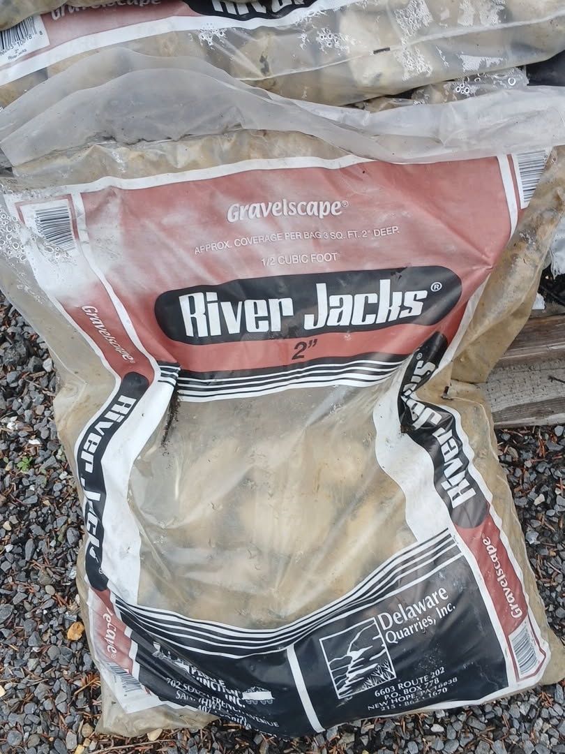 Bagged Stone River Jacks 2"