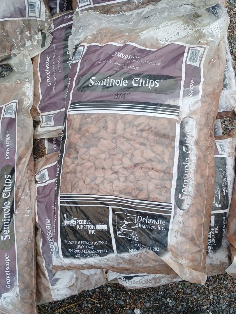 Bagged Stone Autumn Red