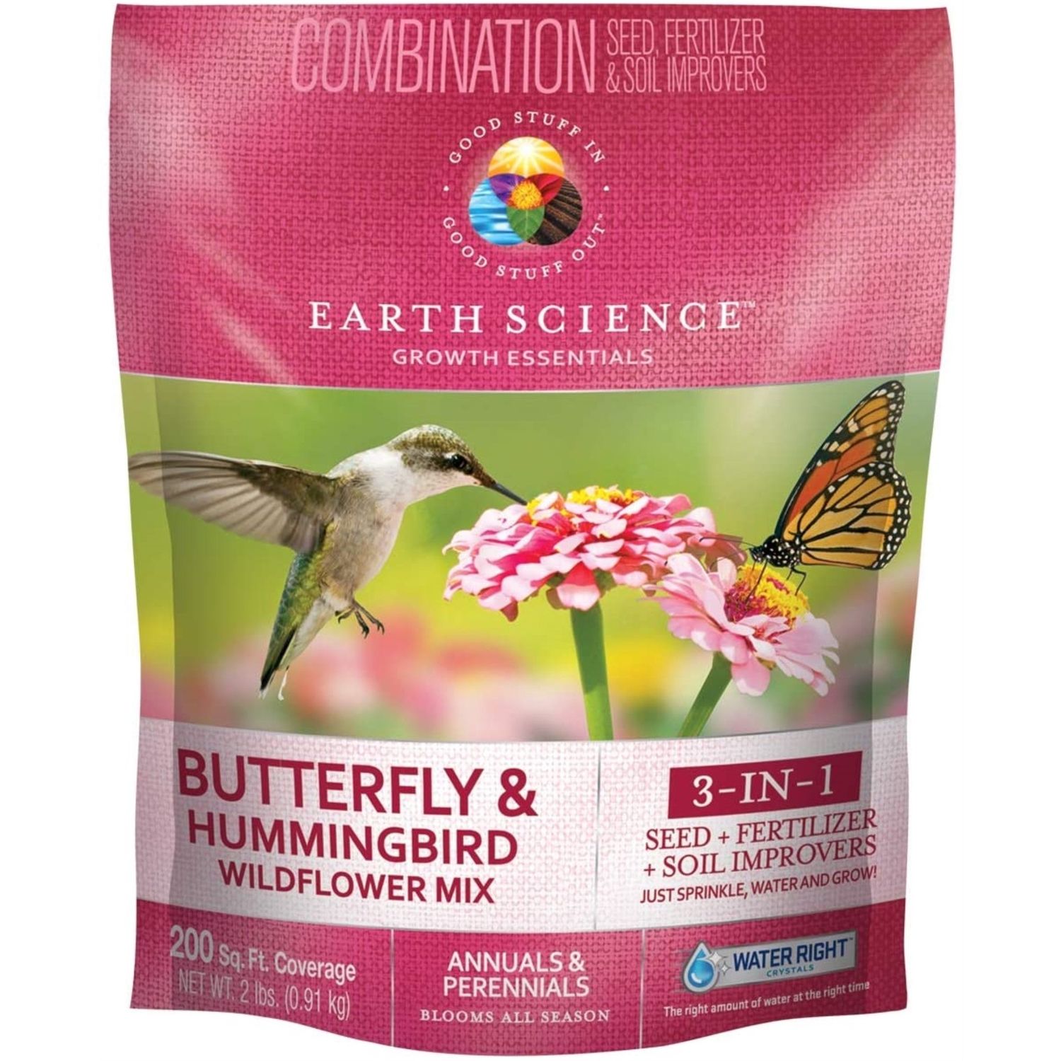 Butterfly and Hummingbird Wildflower Mix